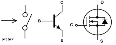 El transistor conmutador